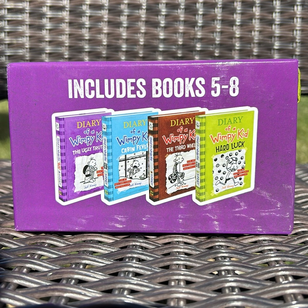 Diary of a Wimpy Kid Book Bundle BOOKS 5-8